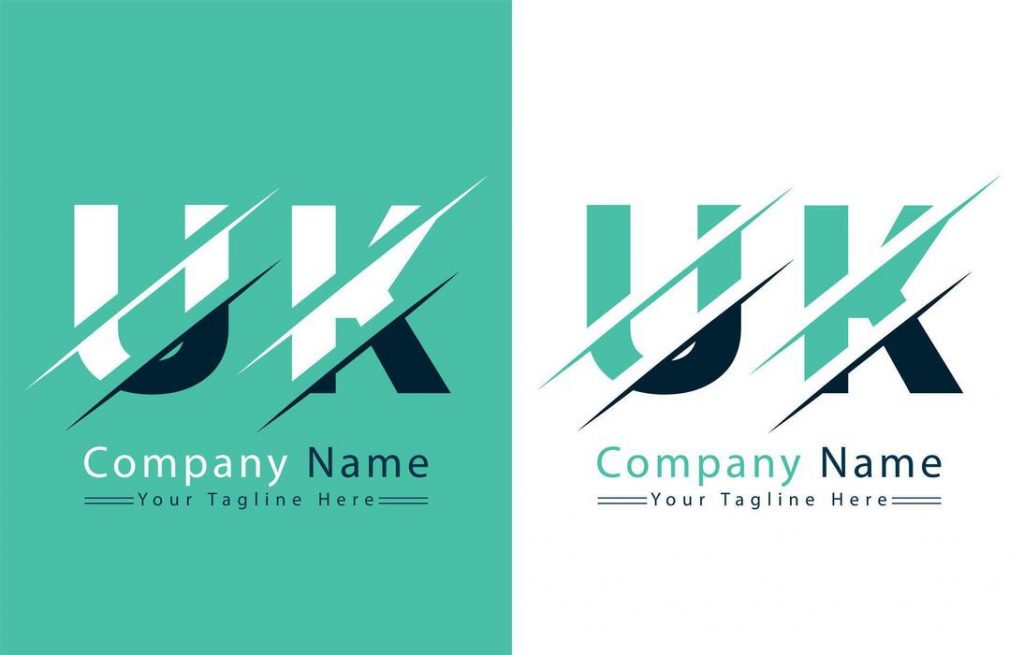 Logo in english example